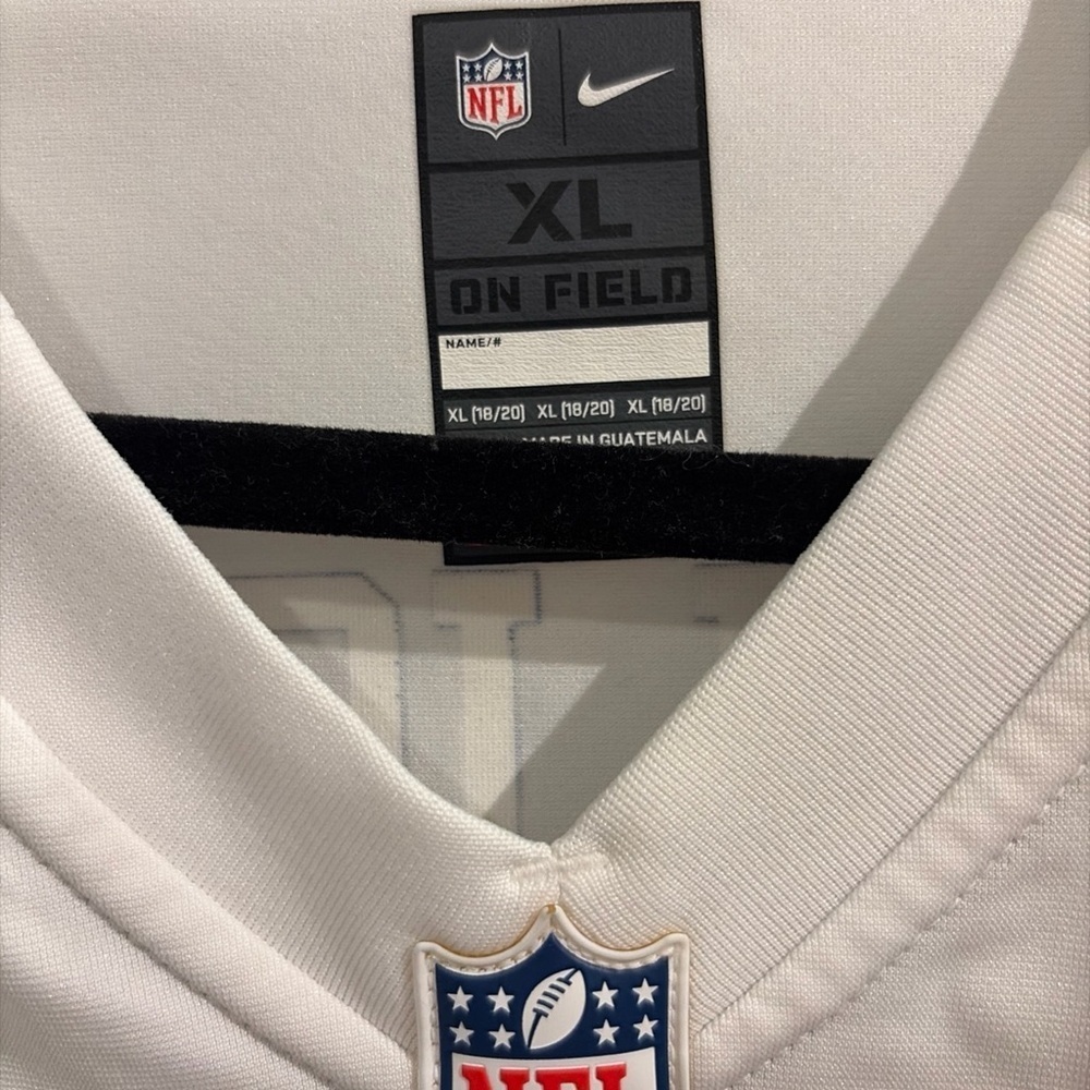 NFL Dallas Cowboys Ezekiel Elliot #21 White On-Field Jersey with Logo Kid’s XL - Picture 5 of 7